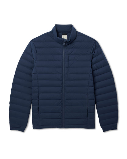 Men's Steadfast Insulated Full Zip Jacket Blue Coast | Vuori shop - US 5980