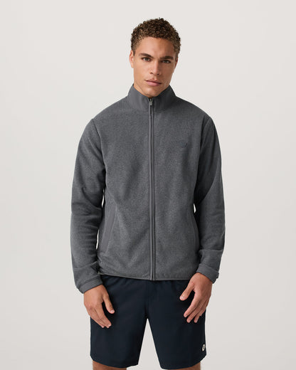 Aspen FZ Jacket Men's Heather Grey Full-Zip Jacket | Vuori onsale - US 3069