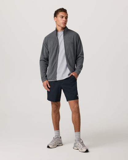 Aspen FZ Jacket Men's Heather Grey Full-Zip Jacket | Vuori onsale - US 3069