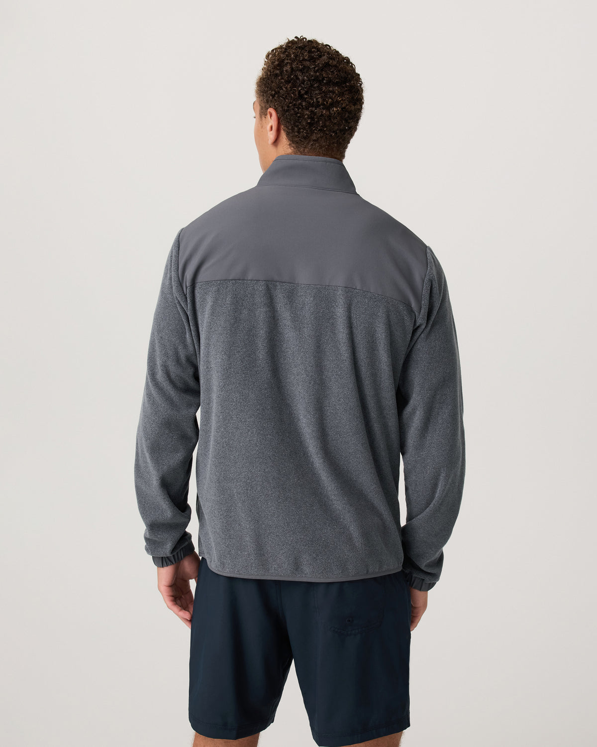 Aspen FZ Jacket Men's Heather Grey Full-Zip Jacket | Vuori onsale - US 3069