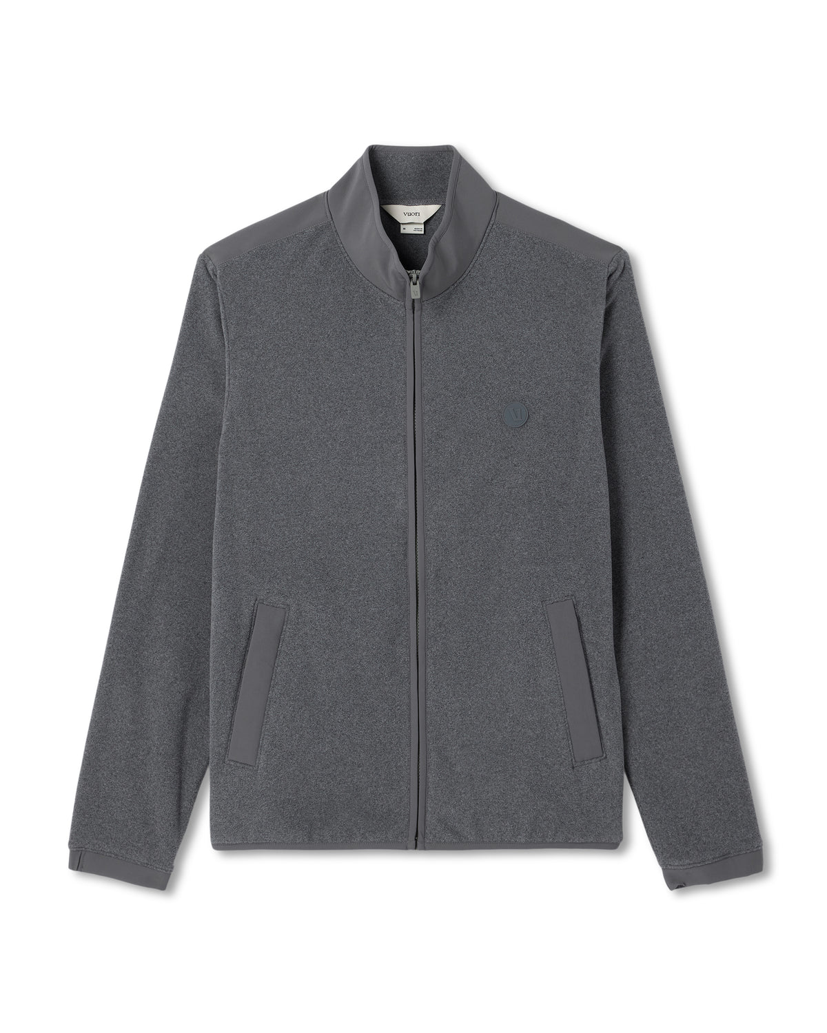 Aspen FZ Jacket Men's Heather Grey Full-Zip Jacket | Vuori onsale - US 3069