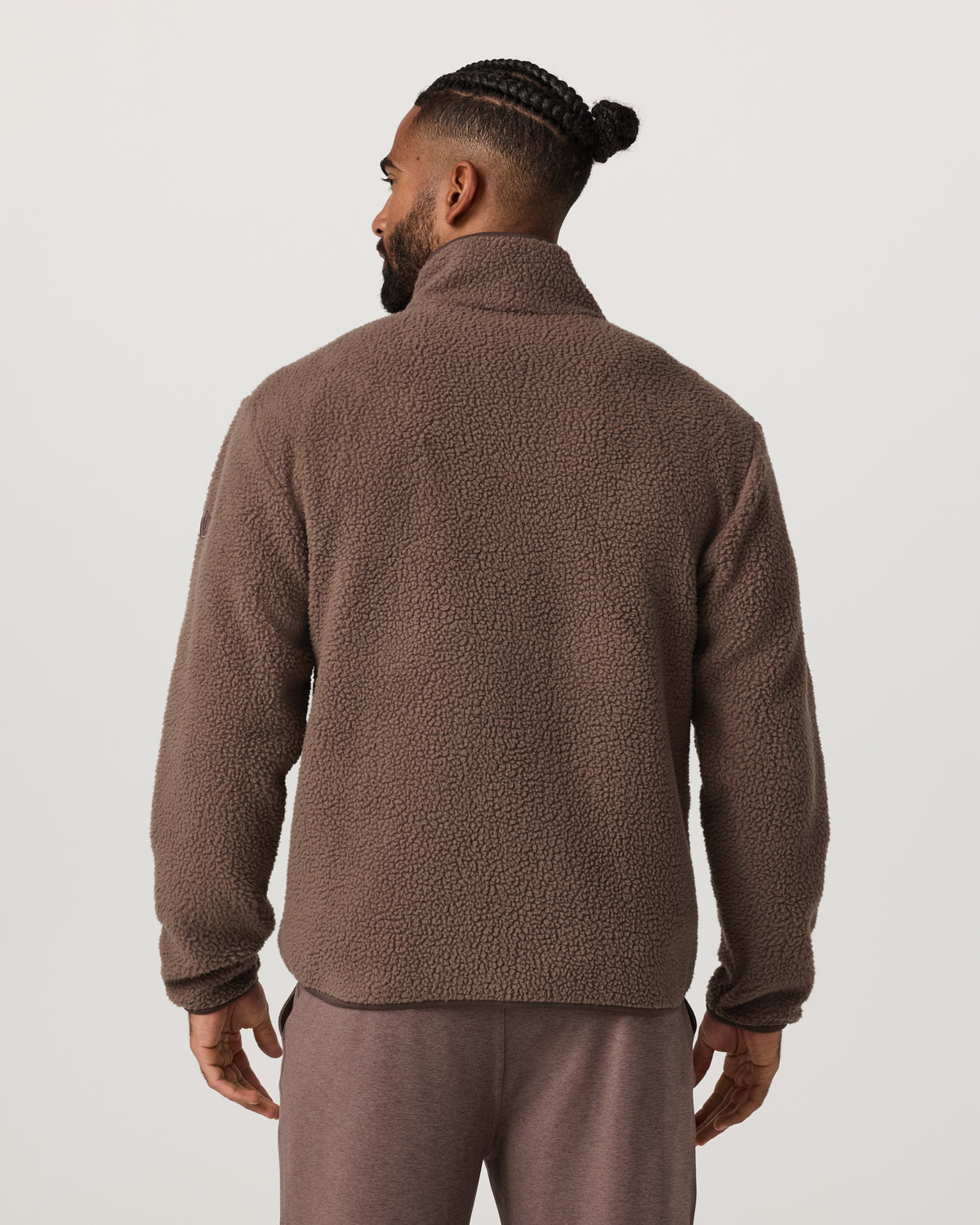 Alpine Fleece Full Zip Men's Elm Mock Neck Jacket | Vuori online - US 6313
