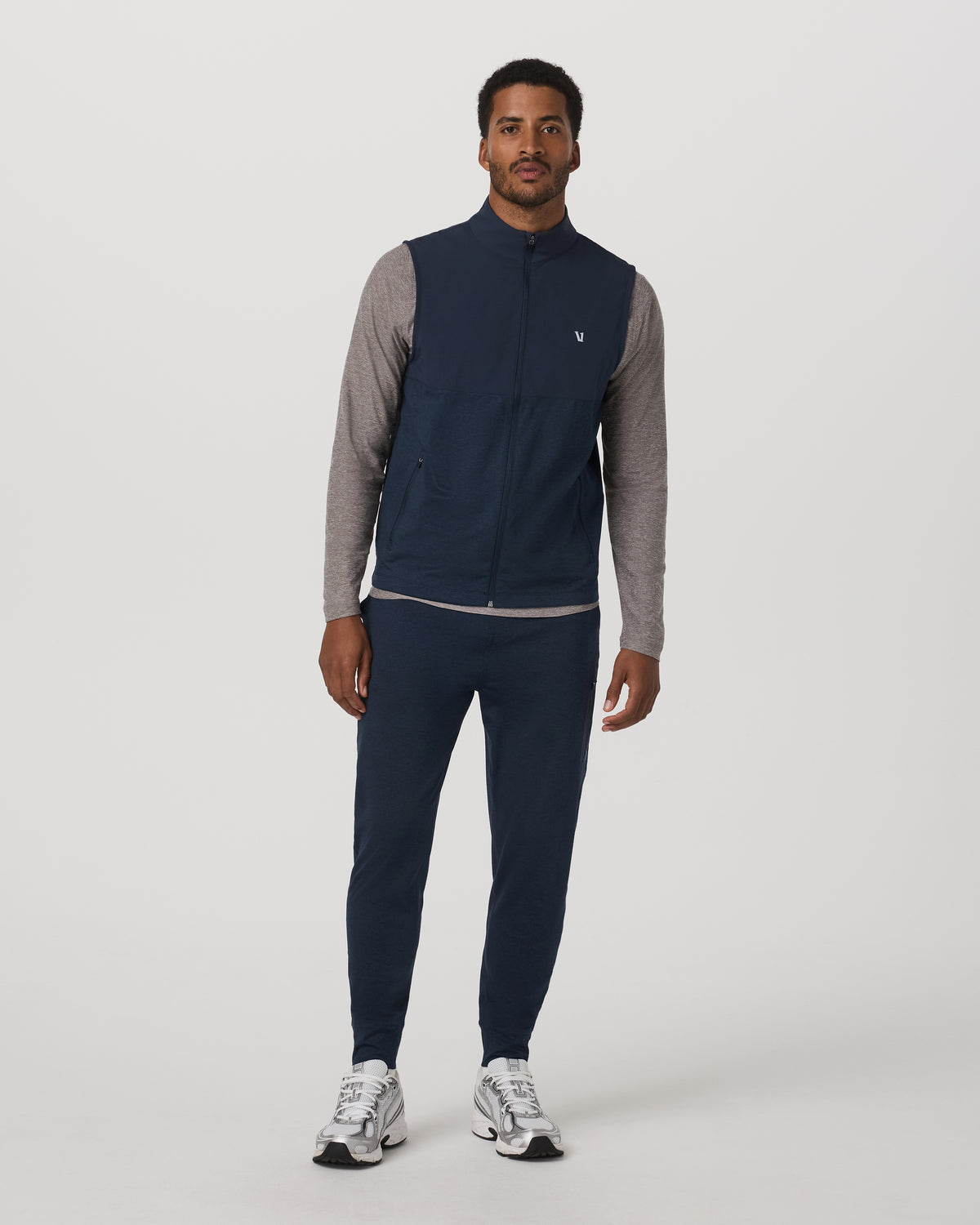 Sunday Element Vest Men's Ink Heather Vest | Vuori outlet - US 2287