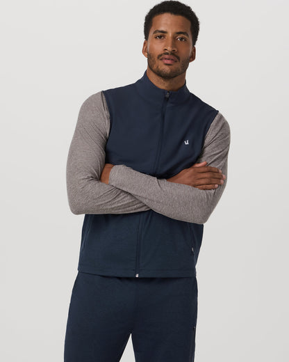 Sunday Element Vest Men's Ink Heather Vest | Vuori outlet - US 2287