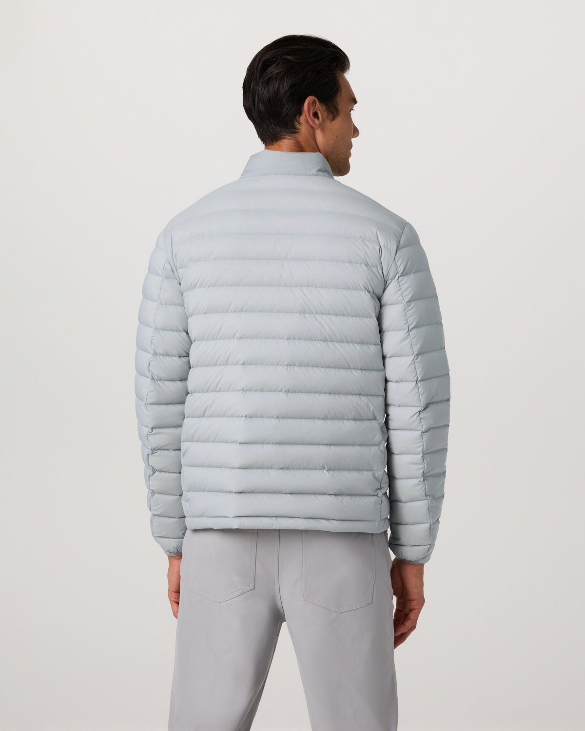 Steadfast Insulated Full Zip Jacket Men's Sea Fog Jacket | Vuori shop - US 2494
