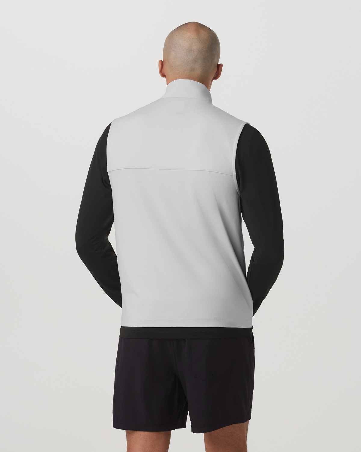 Sunday Insulated Hybrid Vest Frost Grey Training Vest | Vuori sale - US 8897
