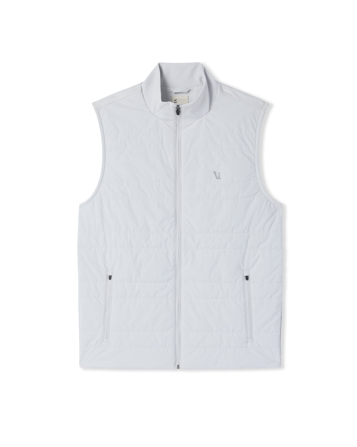 Sunday Insulated Hybrid Vest Frost Grey Training Vest | Vuori sale - US 8897
