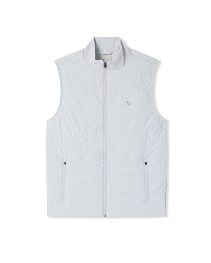 Sunday Insulated Hybrid Vest Frost Grey Training Vest | Vuori sale - US 8897