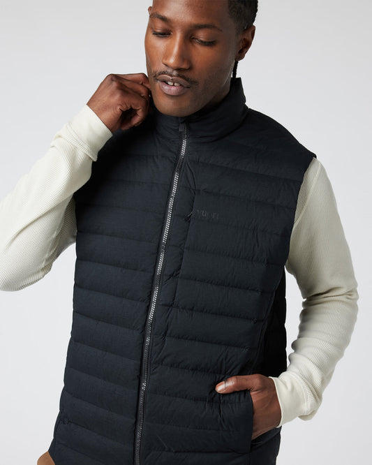 Steadfast Insulated Vest Men's Black Down Vest | Vuori onsale - US 6675