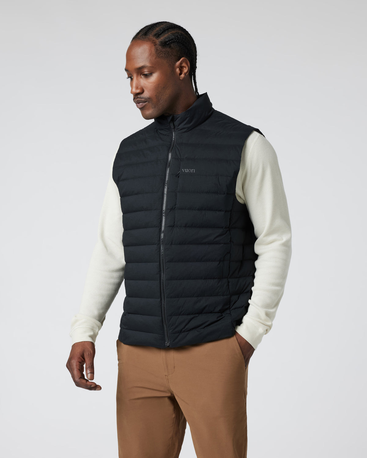 Steadfast Insulated Vest Men's Black Down Vest | Vuori onsale - US 6675