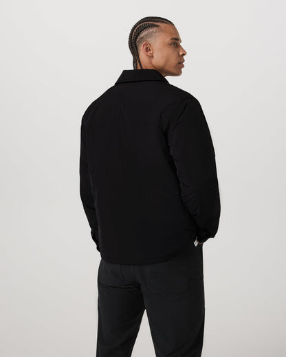 Nomad Insulated Shirt Jacket Men's Black Jacket | Vuori for sale - US 3205
