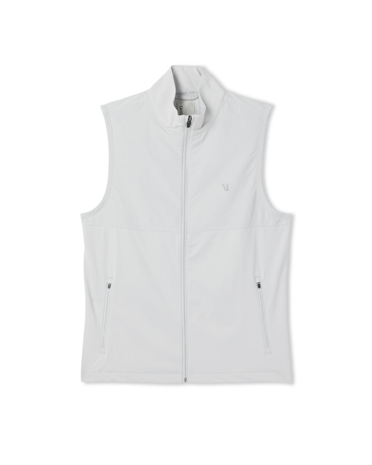 Sunday Element Vest Men's Frost Grey Full Zip Vest | Vuori online - US 7253