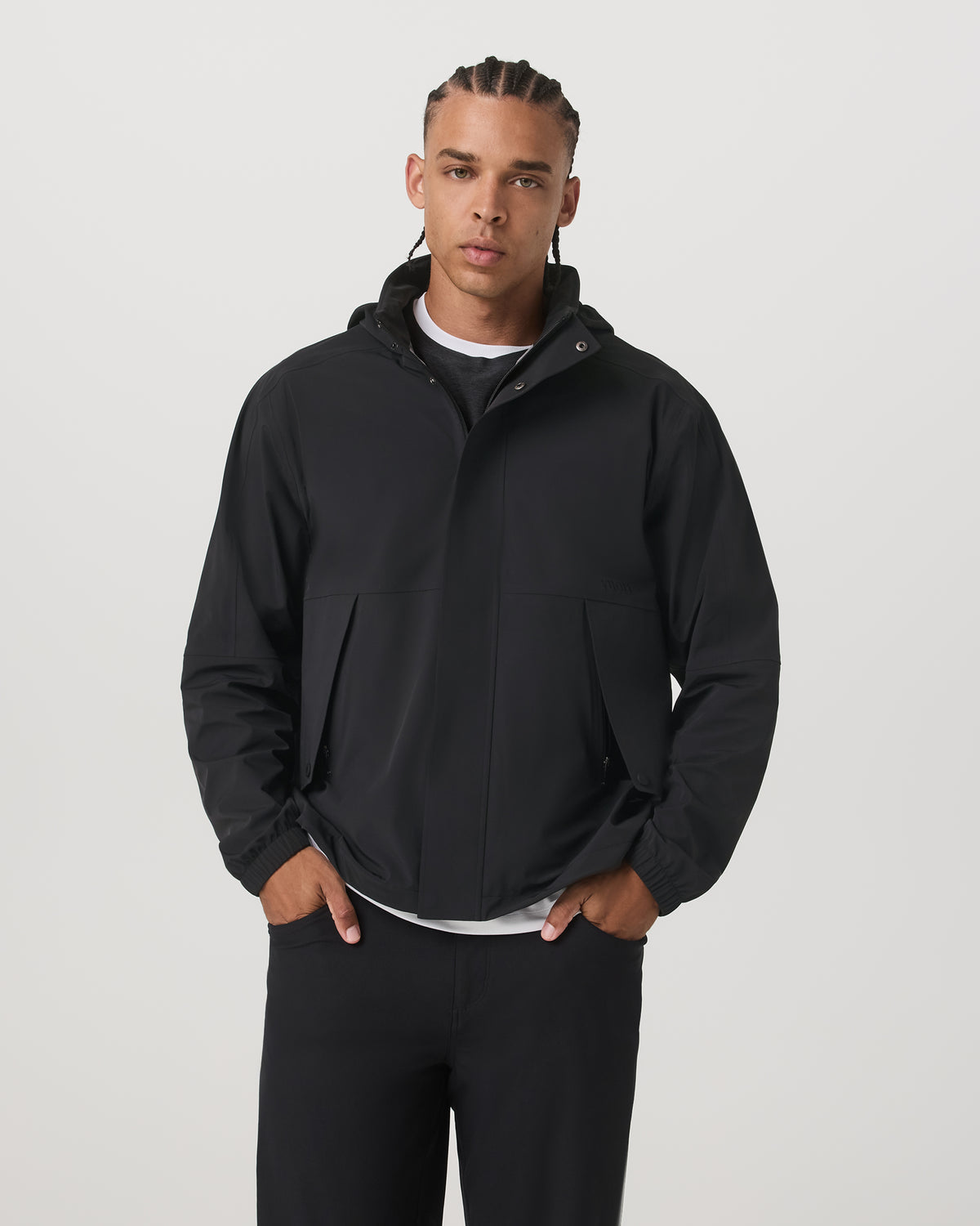 Stormbreak Jacket Black Lightweight Waterproof Jacket | Vuori discount - US 5170