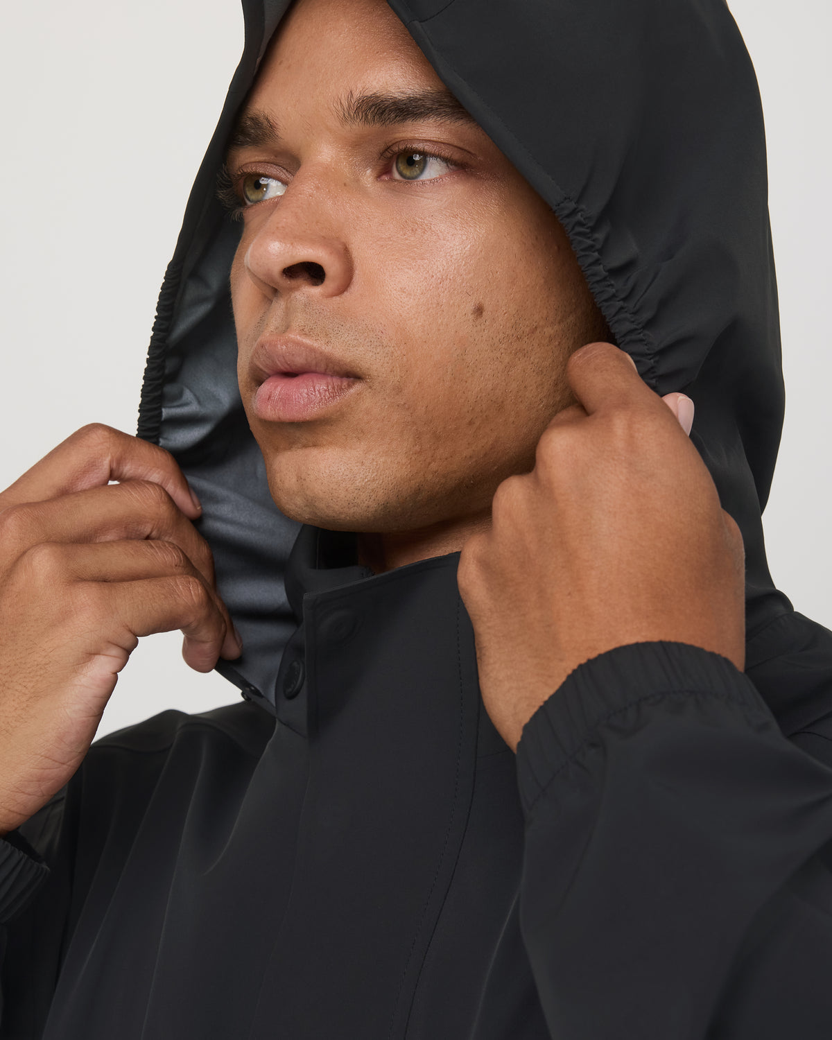Stormbreak Jacket Black Lightweight Waterproof Jacket | Vuori discount - US 5170