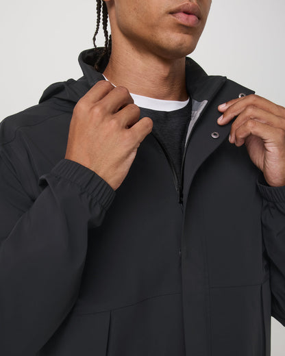 Stormbreak Jacket Black Lightweight Waterproof Jacket | Vuori discount - US 5170