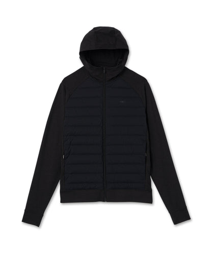 Steadfast Insulated Hybrid Men's Black Down Jacket | Vuori shop - US 8107