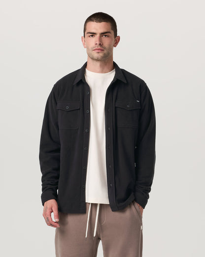 Aspen Shirt Jacket Black | Vuori for sale - US 5531