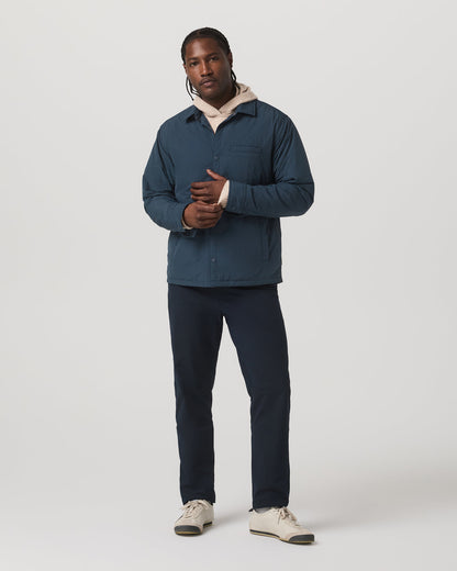 Nomad Insulated Shirt Jacket Men's Ink Jacket | Vuori discount - US 7555