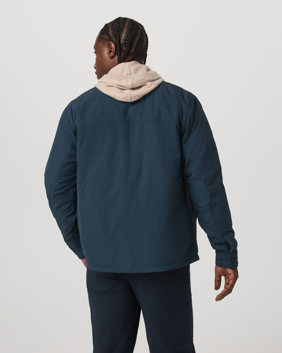 Nomad Insulated Shirt Jacket Men's Ink Jacket | Vuori discount - US 7555