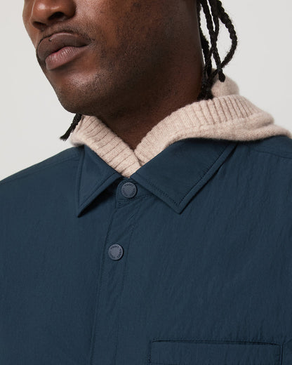 Nomad Insulated Shirt Jacket Men's Ink Jacket | Vuori discount - US 7555