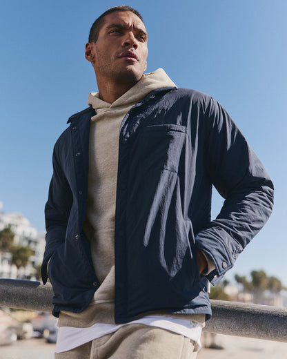 Nomad Insulated Shirt Jacket Men's Ink Jacket | Vuori discount - US 7555