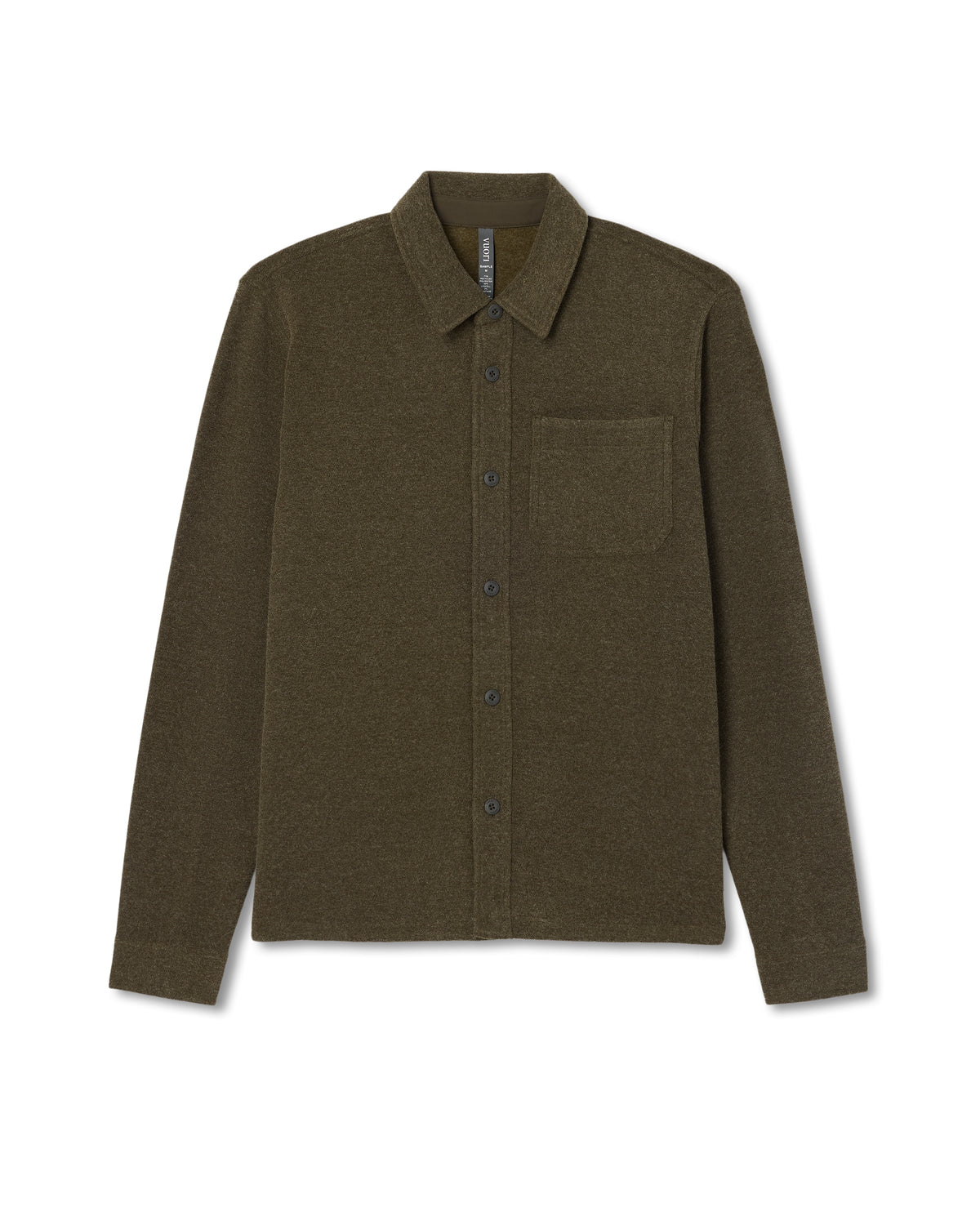 Beach Fleece Shirt Jacket Dark Oregano Heather Jacket | Vuori outlet - US 5499
