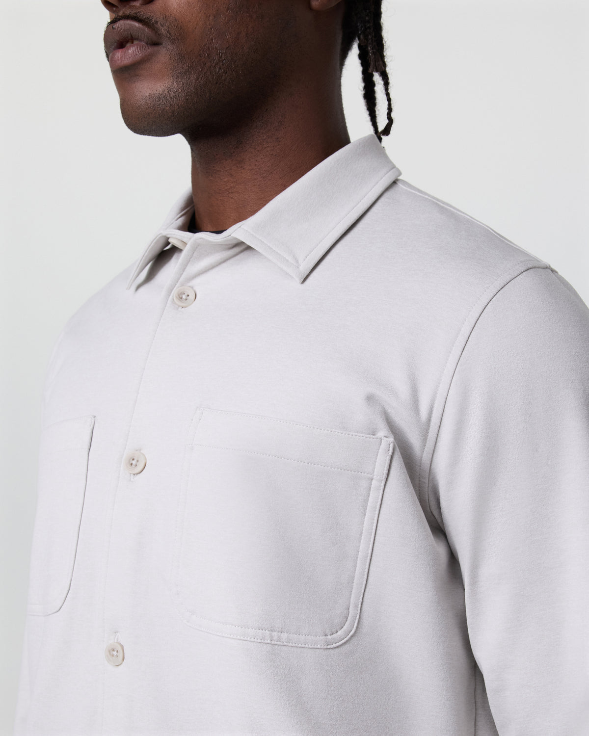 Coronado Shirt Jacket Salt Heather | Vuori shop - US 9685
