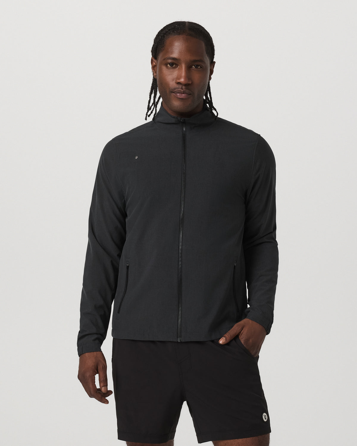 Venture Track Jacket Men's Black Track Jacket | Vuori sale - US 3387