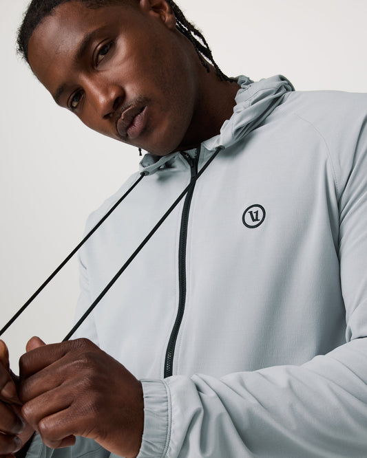Elevate Kore Jacket Men's Sea Fog Fitness Jacket | Vuori online - US 7411