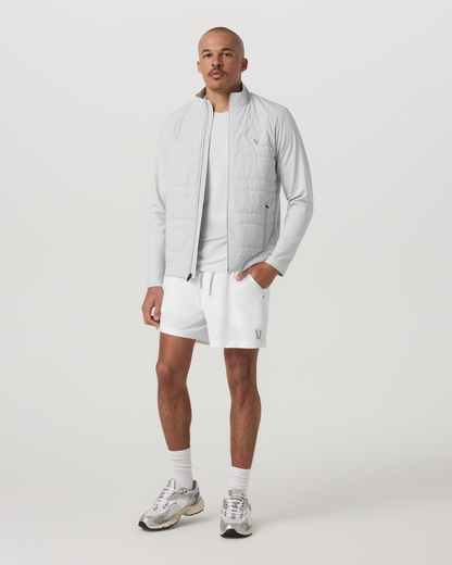 Sunday Insulated Hybrid Jacket Men's Frost Grey Jacket | Vuori discount - US 7184