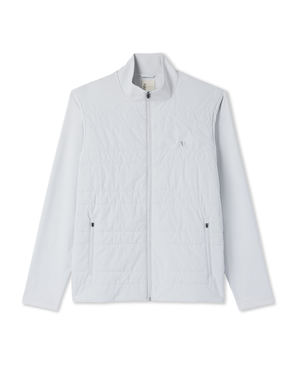 Sunday Insulated Hybrid Jacket Men's Frost Grey Jacket | Vuori discount - US 7184