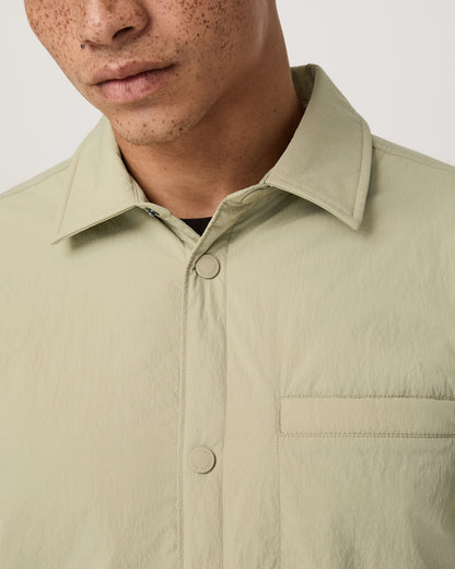 Nomad Insulated Shirt Jacket Men's Celery Seed Jacket | Vuori shop - US 6580