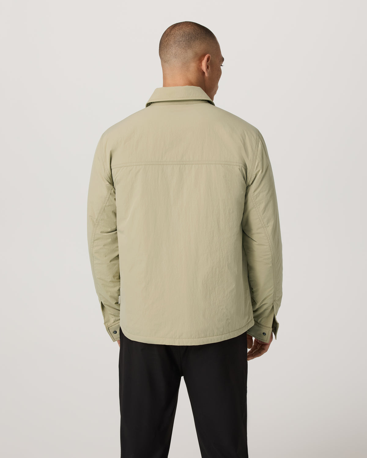 Nomad Insulated Shirt Jacket Men's Celery Seed Jacket | Vuori shop - US 6580