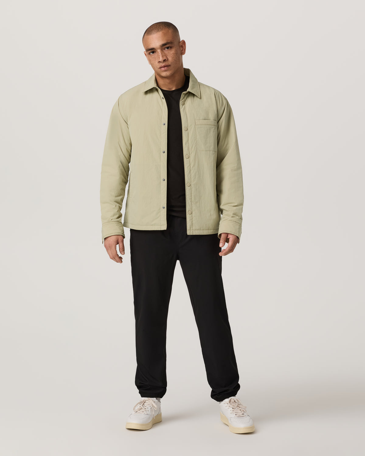 Nomad Insulated Shirt Jacket Men's Celery Seed Jacket | Vuori shop - US 6580