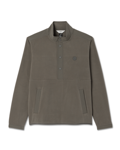 Aspen 1/2 Snap Men's Fleece Mock-Neck Pullover in Root | Vuori sale - US 2000