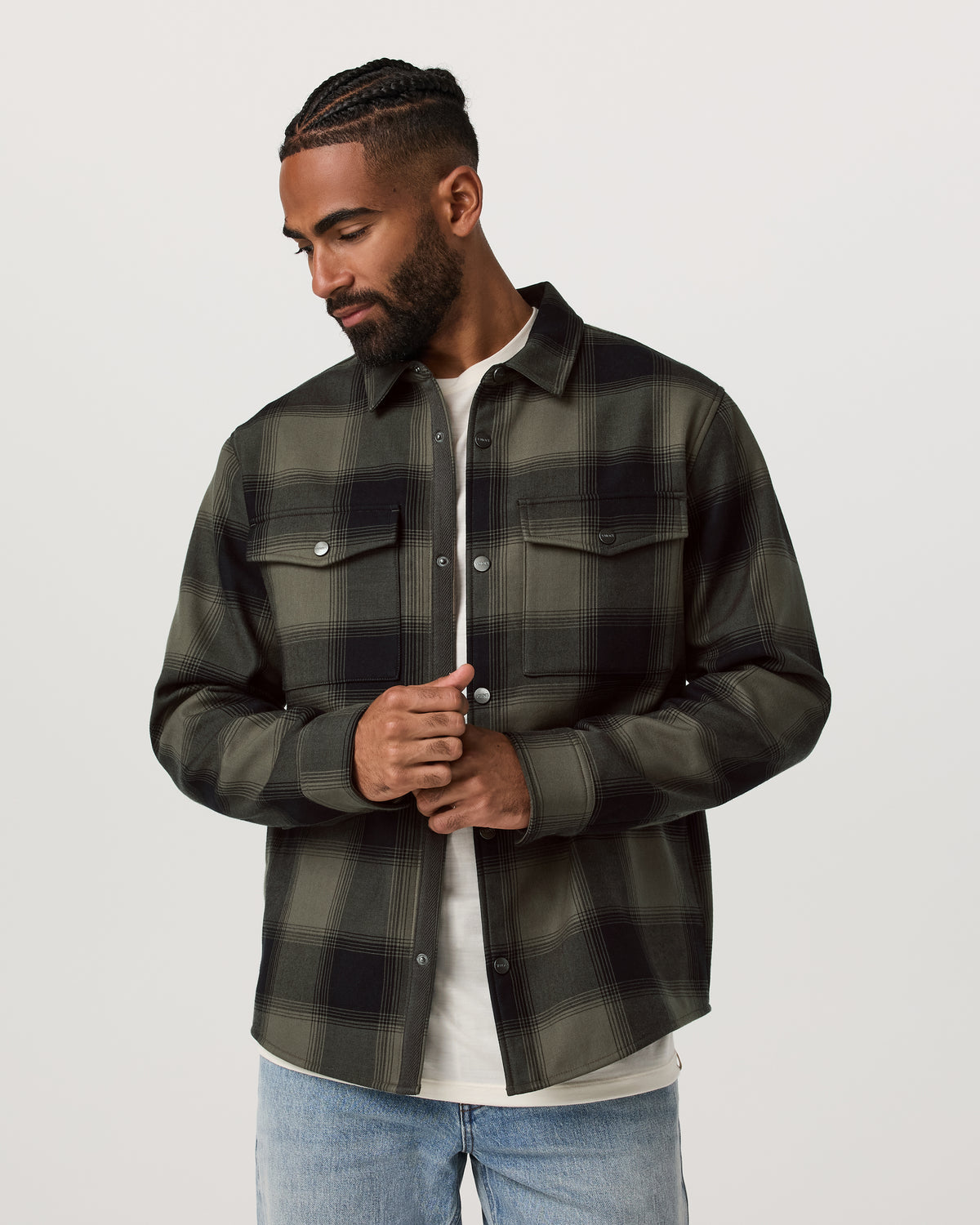 Range Shirt Jacket 2.0 Men's Oregano Plaid Jacket | Vuori online - US 9580