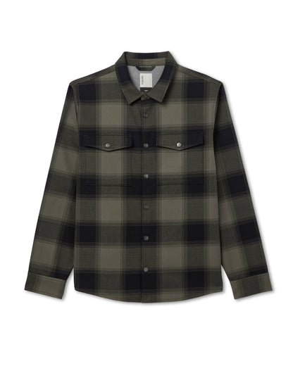 Range Shirt Jacket 2.0 Men's Oregano Plaid Jacket | Vuori online - US 9580
