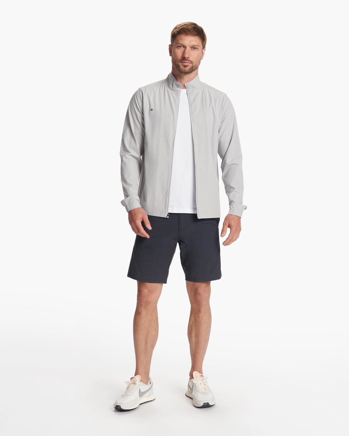 Venture Track Jacket Platinum Linen Texture | Vuori shop - US 3479