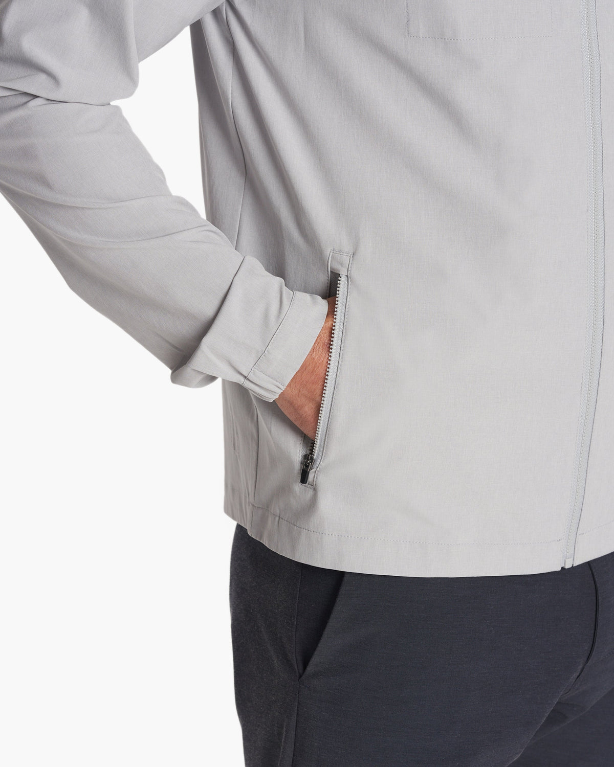Venture Track Jacket Platinum Linen Texture | Vuori shop - US 3479
