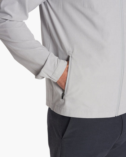 Venture Track Jacket Platinum Linen Texture | Vuori shop - US 3479