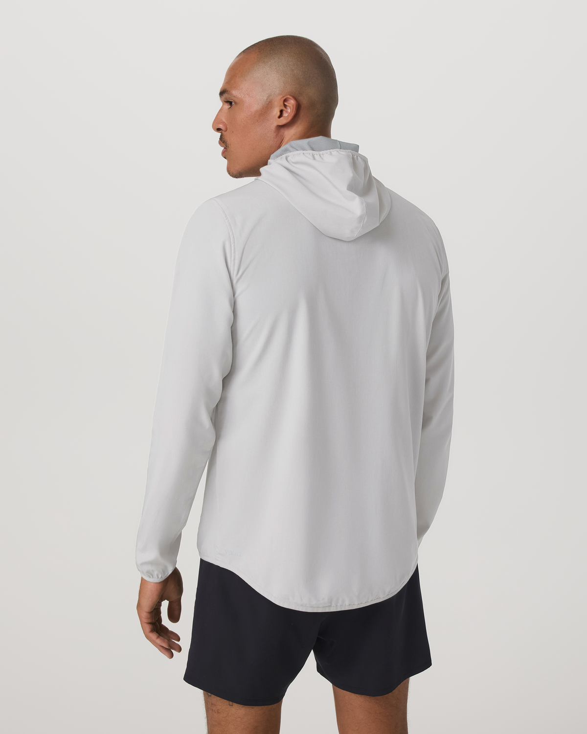 Outdoor Trainer Shell Men's Full-Zip Grey Mist Jacket | Vuori sale - US 5746