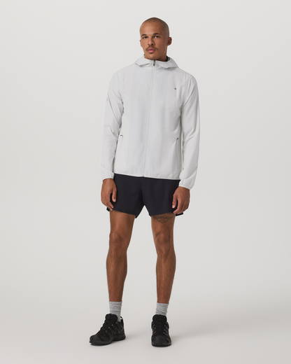Outdoor Trainer Shell Men's Full-Zip Grey Mist Jacket | Vuori sale - US 5746
