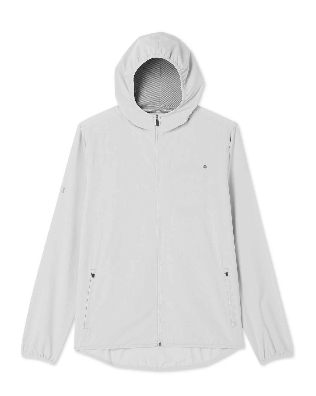 Outdoor Trainer Shell Men's Full-Zip Grey Mist Jacket | Vuori sale - US 5746