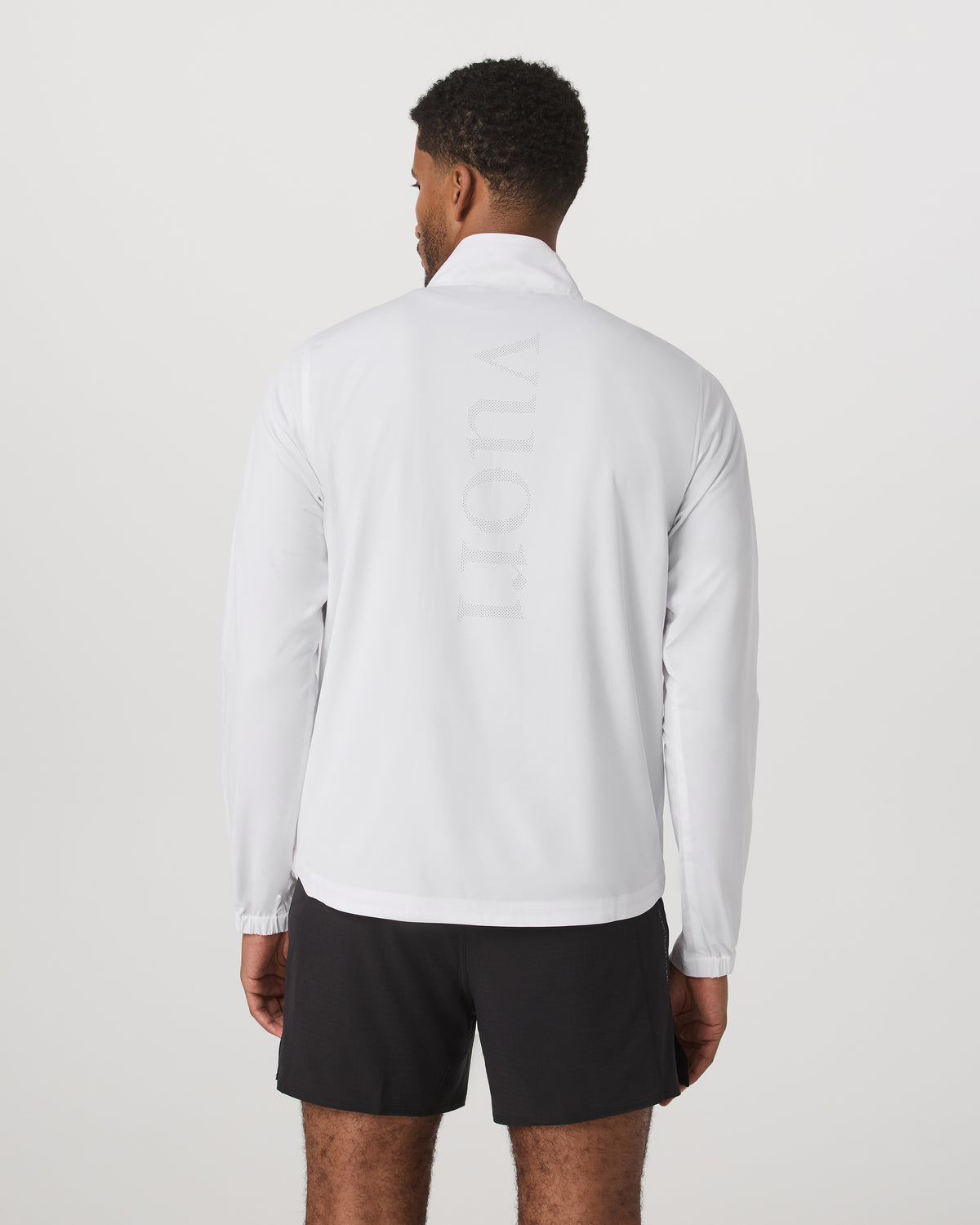 Venture Track Jacket Men's White Logo Graphic Jacket | Vuori onsale - US 2769