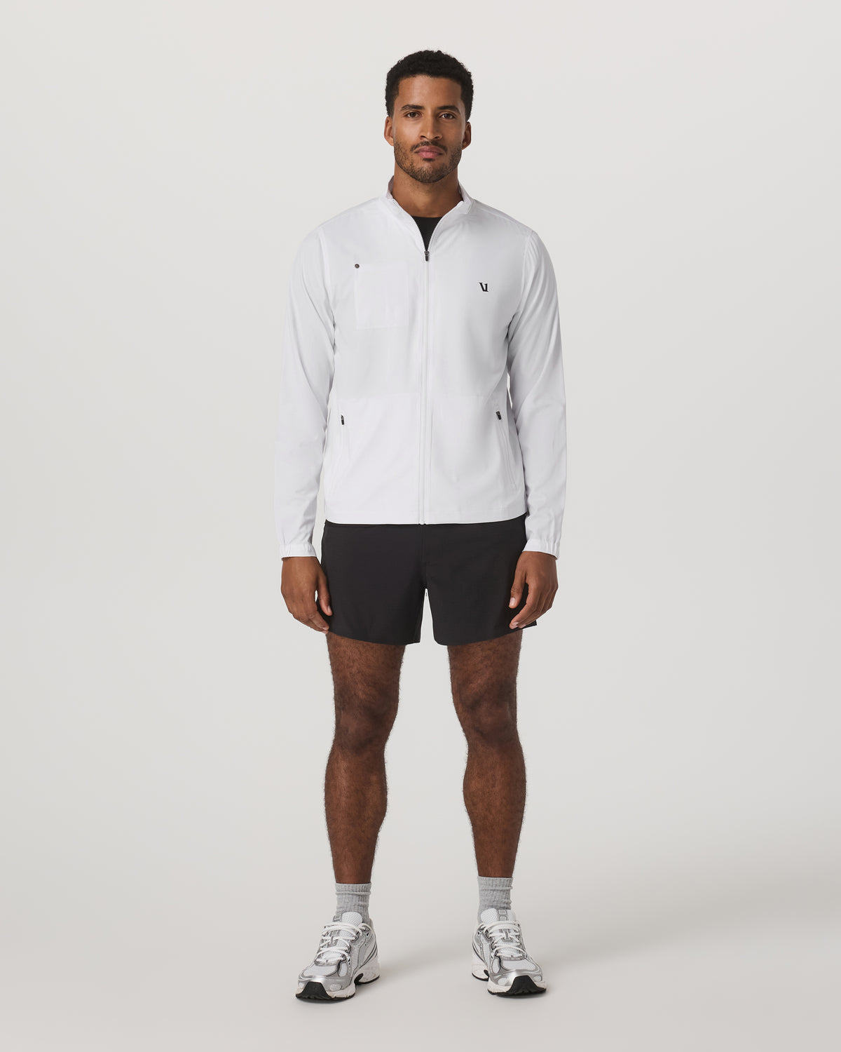Venture Track Jacket Men's White Logo Graphic Jacket | Vuori onsale - US 2769