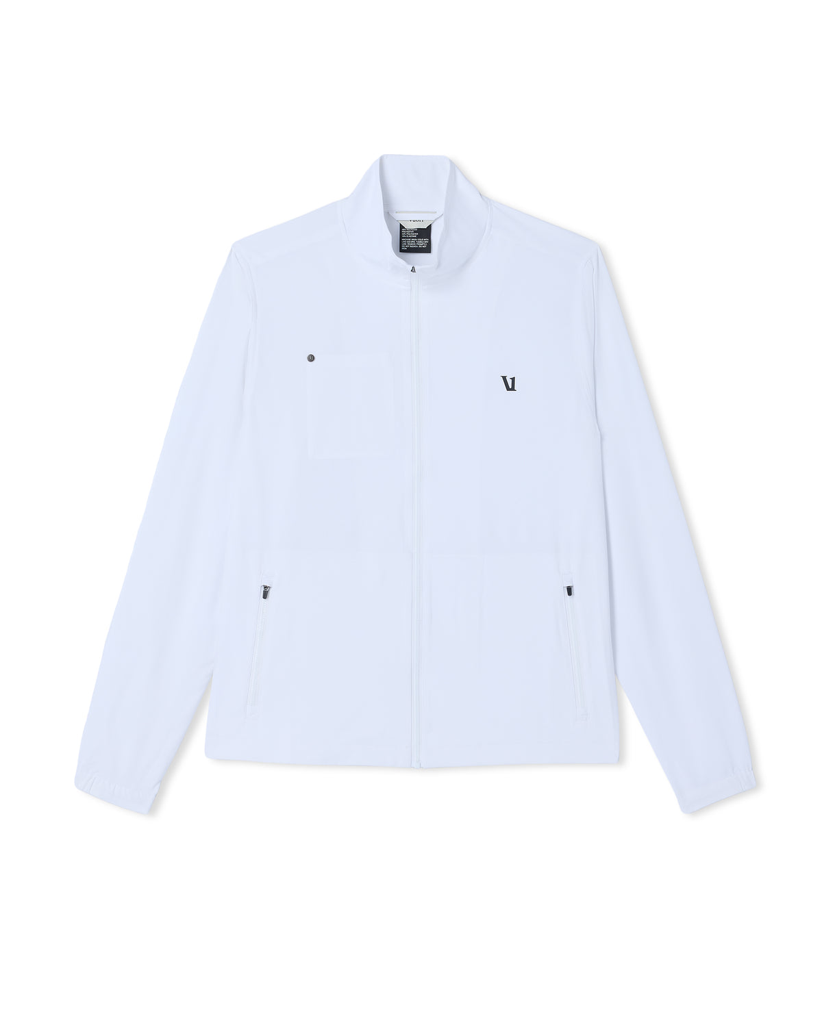Venture Track Jacket Men's White Logo Graphic Jacket | Vuori onsale - US 2769