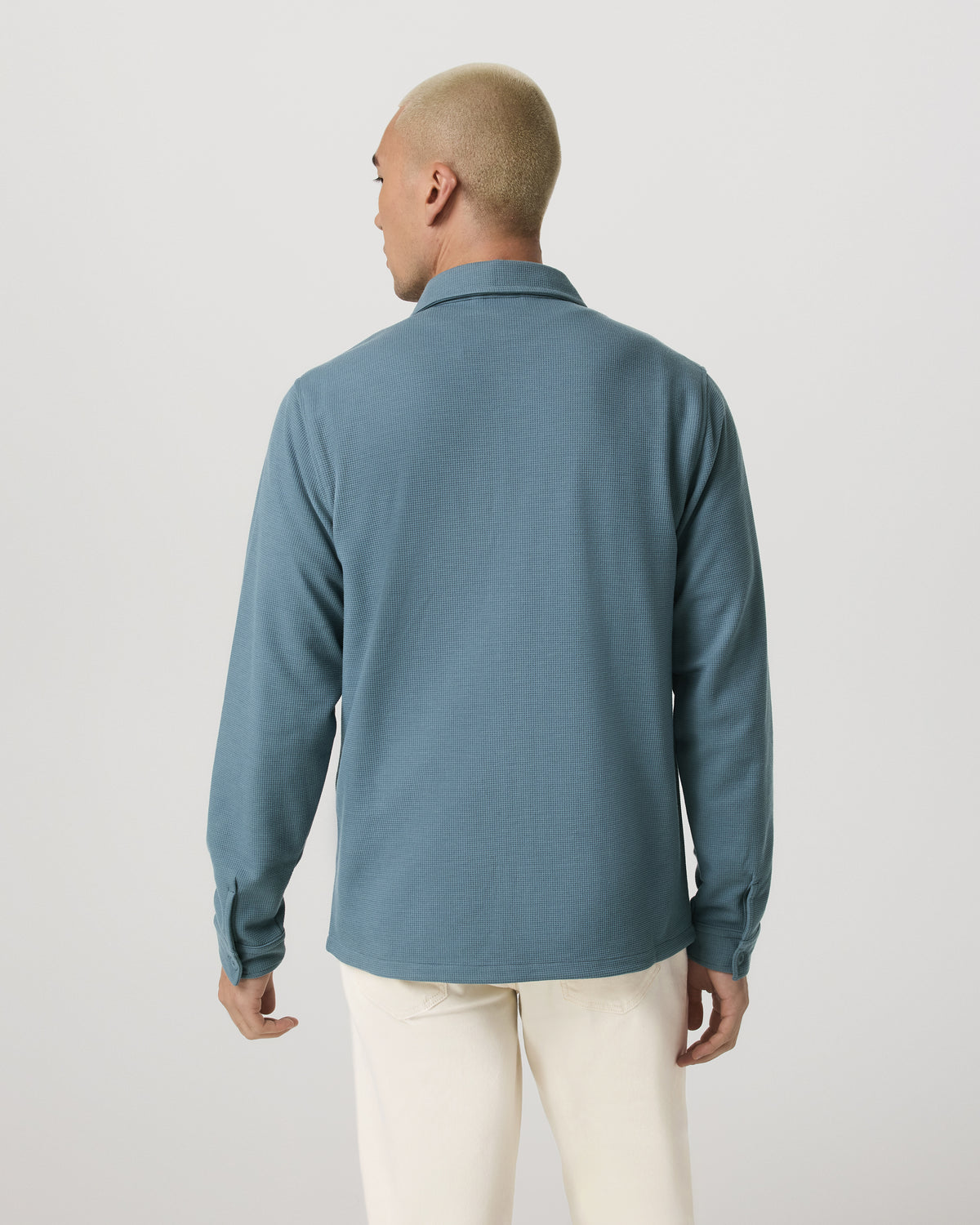 Waffle Shirt Jacket Versatile Men's Abyss Shirt Jacket | Vuori for sale - US 1393