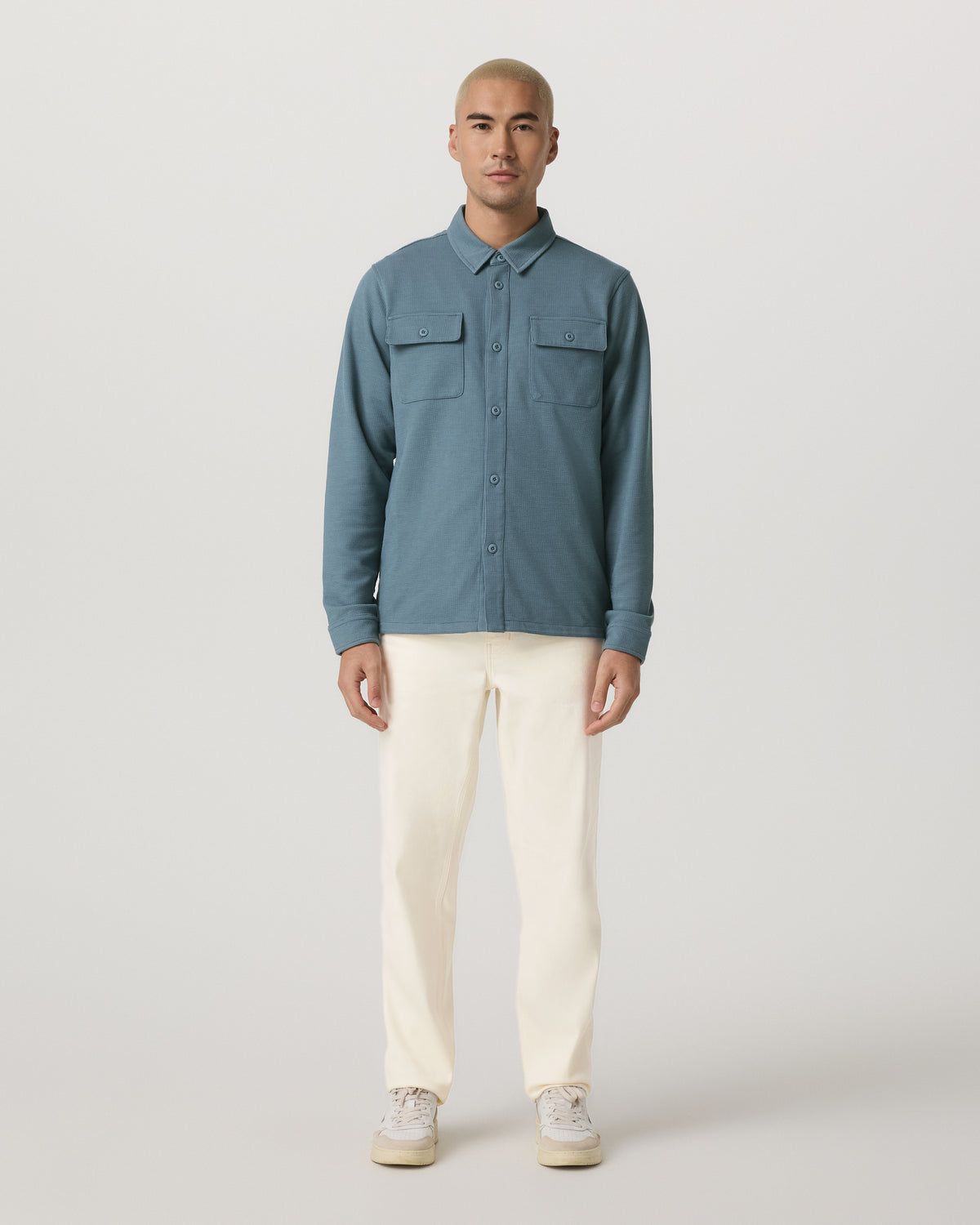 Waffle Shirt Jacket Versatile Men's Abyss Shirt Jacket | Vuori for sale - US 1393