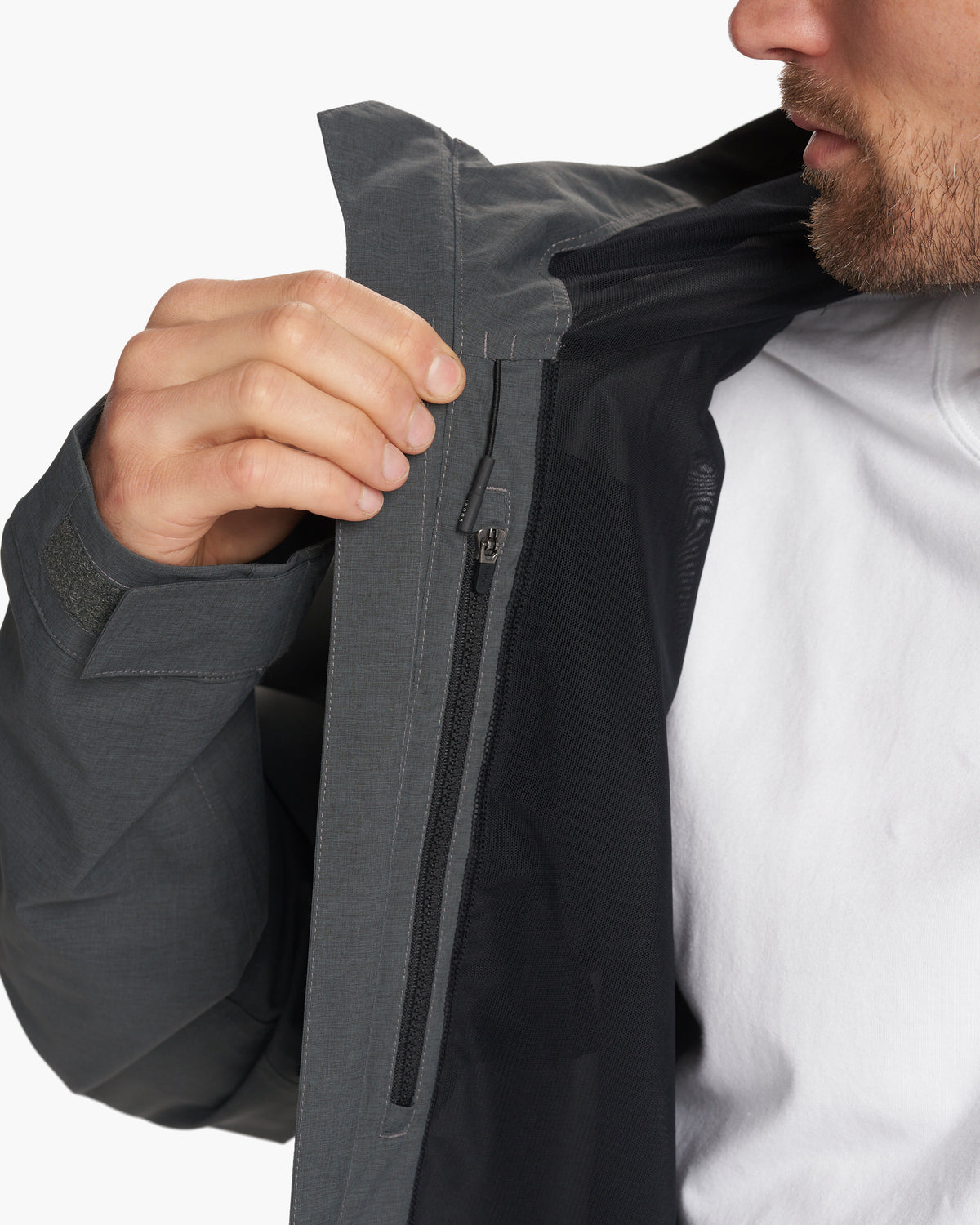 Oahu Rain Jacket Men's Shale Lightweight Jacket | Vuori sale - US 8705