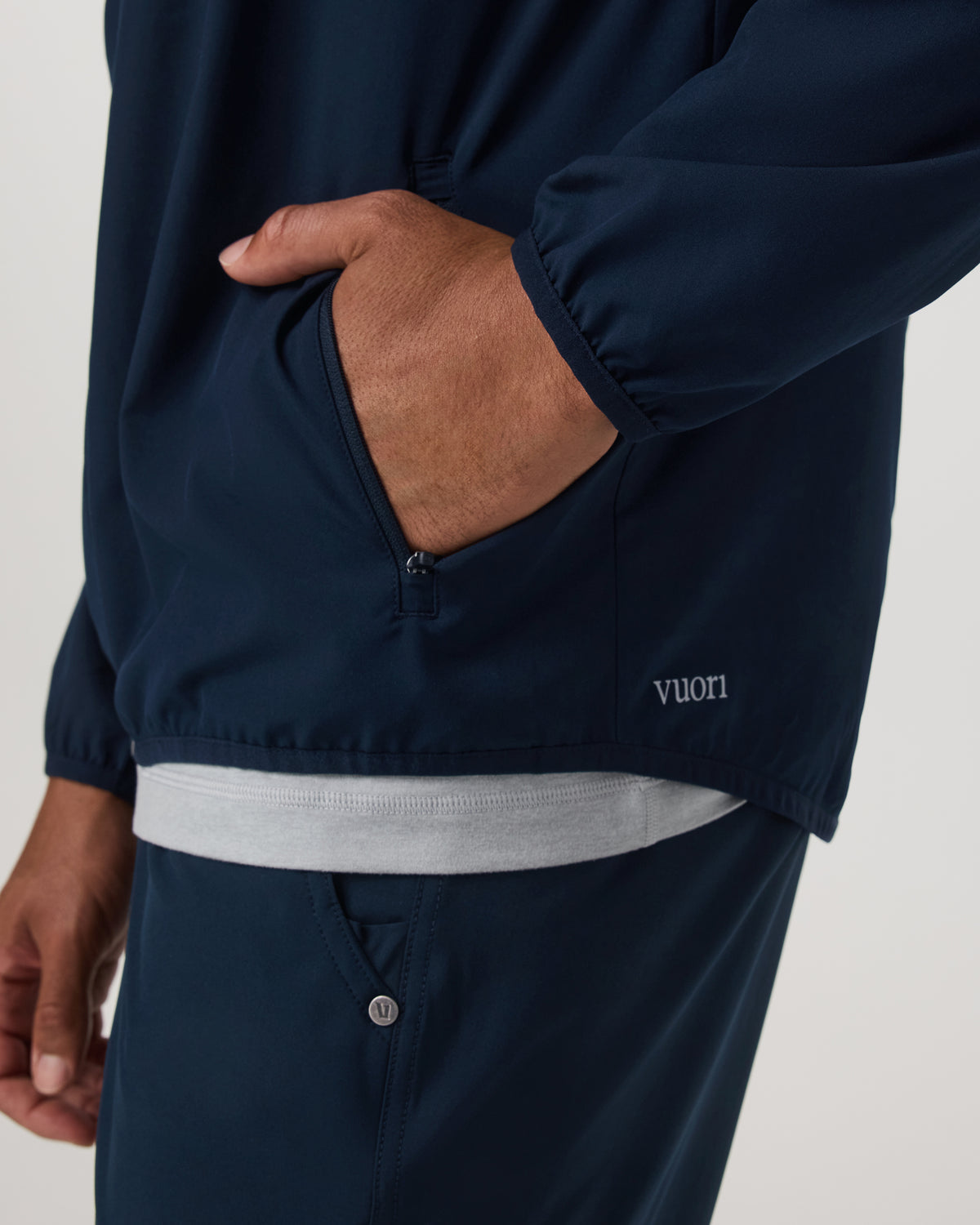 Outdoor Trainer Shell Men's Lightweight Full-Zip Ink Jacket | Vuori for sale - US 4790
